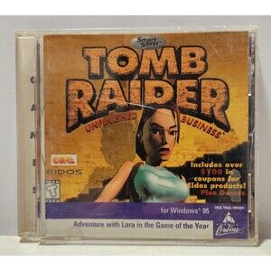 Tomb Raider Unfinished Business PC CD Rom Game